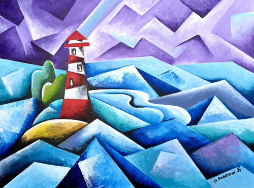 "Divoké vody",80x60