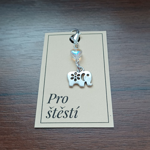 Přívěsek s kartičkou