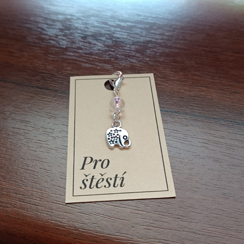 Přívěsek sloník pro štěstí — foto 1