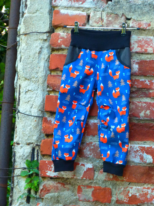 Softshellové kalhoty lištičky 92,98