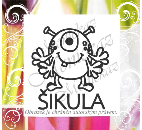 Šikula příšerka 2321. Razítko. — foto 1