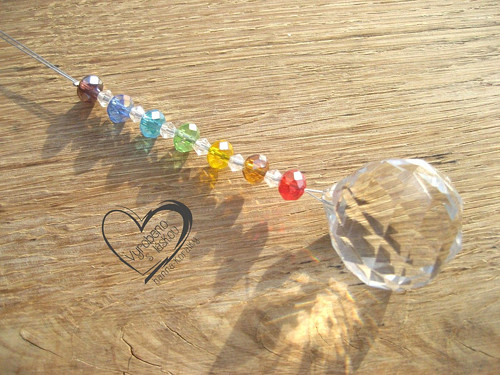 Závěsný Krystal Čakrový - Feng Shui - Koule 3Cm