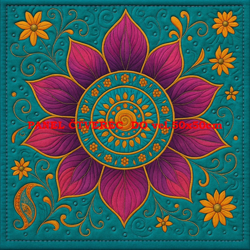 Bavlněný panel - varianty velikostí / 10 x 10cm