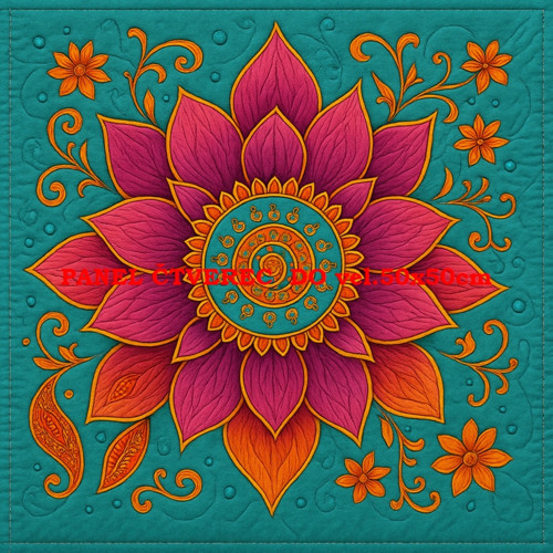 Bavlněný panel - varianty velikostí / 10 x 10cm