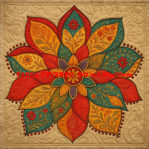 Bavlněný panel - varianty velikostí / 10 x 10cm