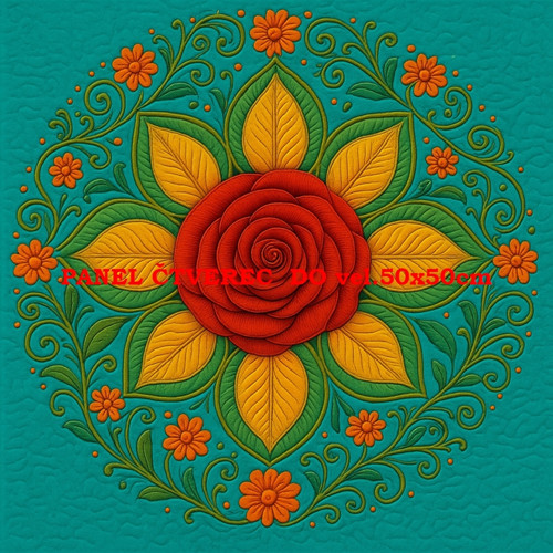 Bavlněný panel - varianty velikostí / 10 x 10cm