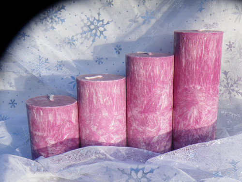 Palmové adventní schody- BEZ VŮNĚ - ostružiny