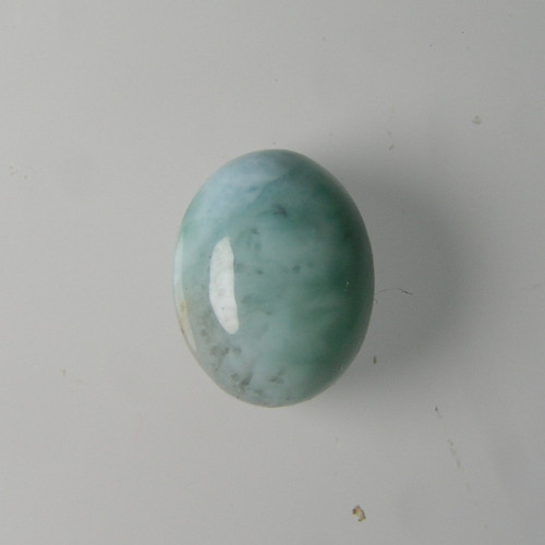 Kabošon Larimaru, 2,36 ct., cca. 9x7 mm — foto 1