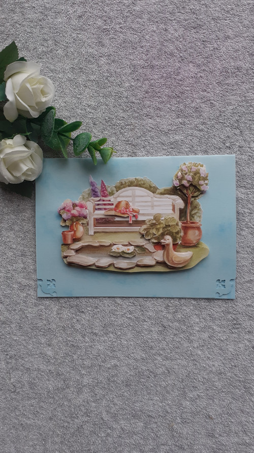 3D přání-lavička — foto 1
