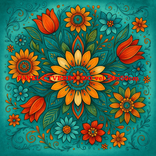 Bavlněný panel - varianty velikostí / 10 x 10cm