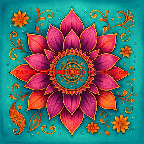 Bavlněný panel - varianty velikostí / 10 x 10cm