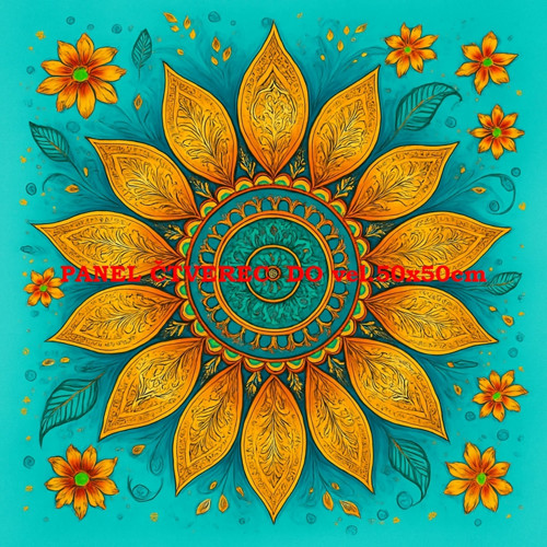 Bavlněný panel - varianty velikostí / 10 x 10cm