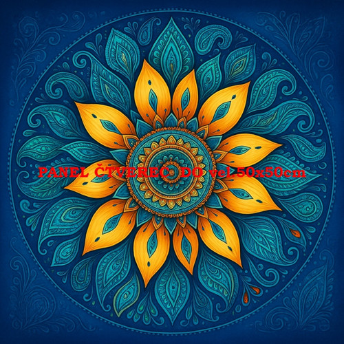 Bavlněný panel - varianty velikostí / 10 x 10cm