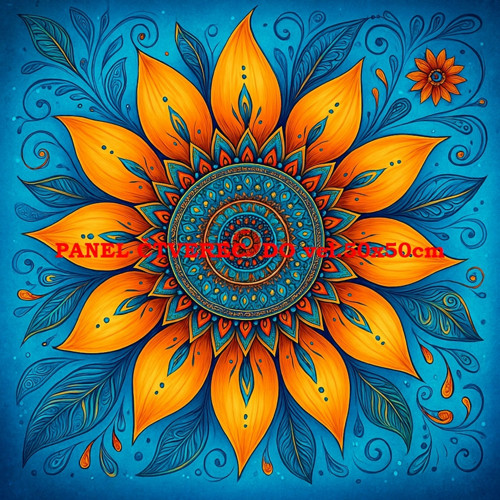 Bavlněný panel - varianty velikostí / 10 x 10cm — foto 1
