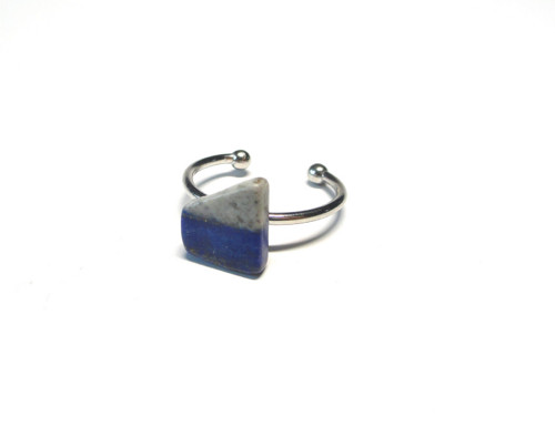 Lapis lazuli, prsten chirurgická ocel