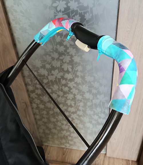 Softshellový obal na rukojeť Valco - Trojúhelníky — foto 1