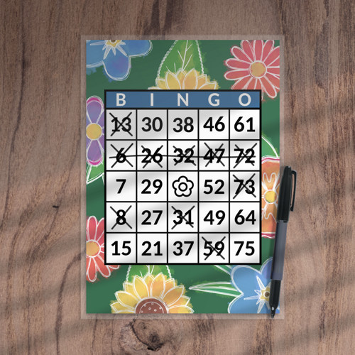 Bingo Floral watercolour 3 mix