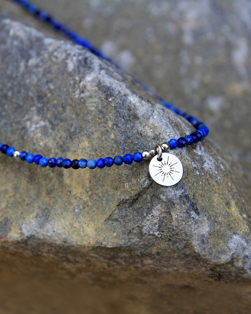 Náhrdelník SLUNCE - Lapis lazuli