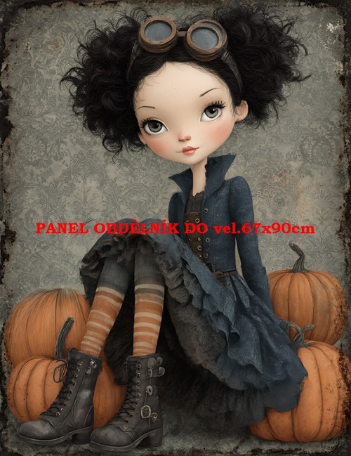 Bavlněný panel 7x10 cm — foto 1