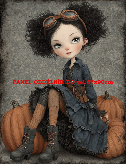 Bavlněný panel 7x10 cm