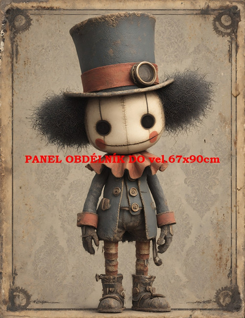 Bavlněný panel 7x10 cm — foto 1
