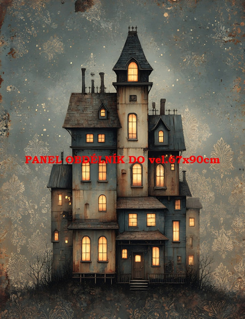 Bavlněný panel 7x10 cm