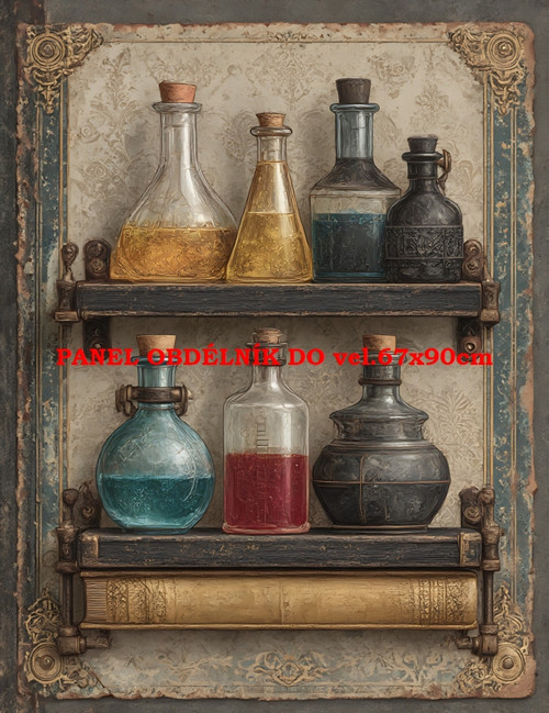Bavlněný panel 7x10 cm