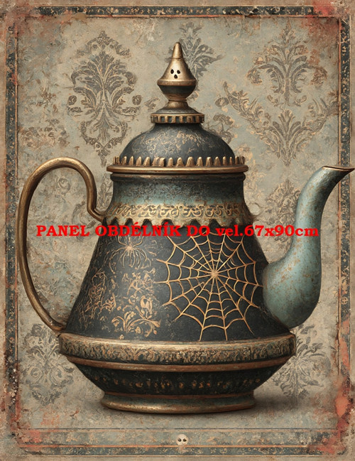 Bavlněný panel 7x10 cm