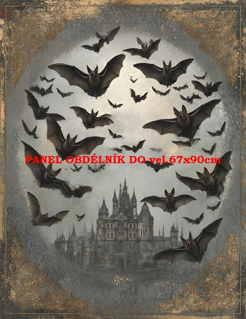Bavlněný panel 7x10 cm — foto 1