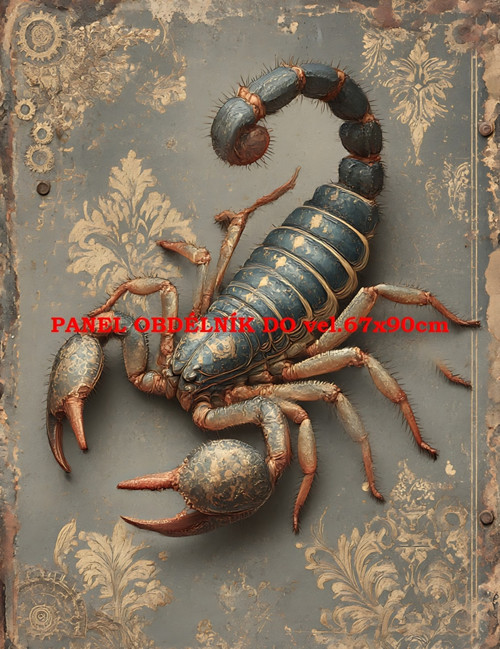 Bavlněný panel 7x10 cm — foto 1