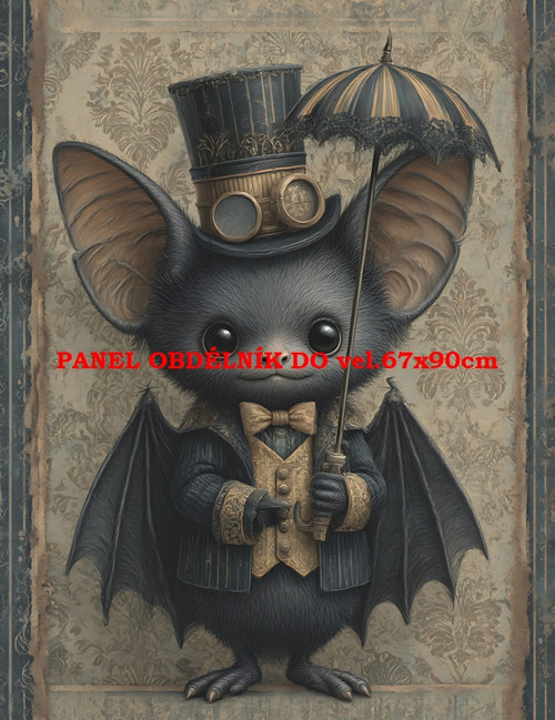 Bavlněný panel 7x10 cm — foto 1
