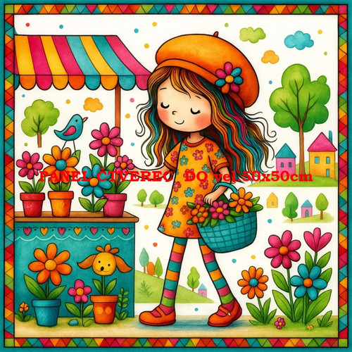 Bavlněný panel 10x10 cm