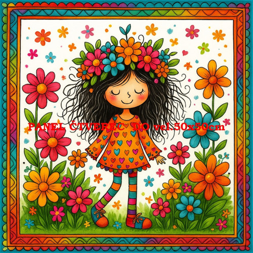 Bavlněný panel 10x10 cm