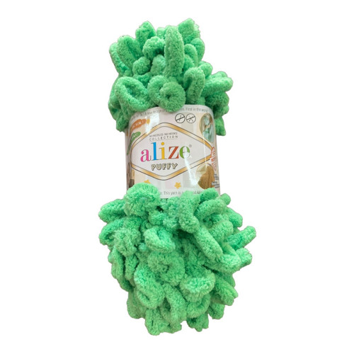 Puffy pletení bez jehlic