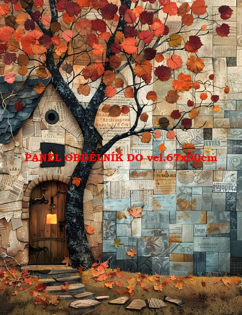 Bavlněný panel 15x20 cm - skladem — foto 1