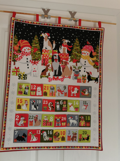 Adventní kalendář - pejskové
