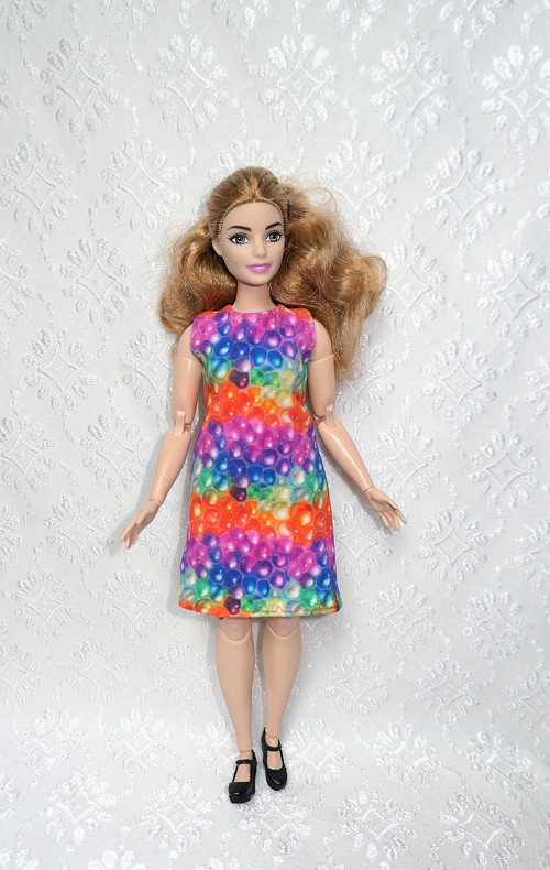 Barbie baculka - šaty