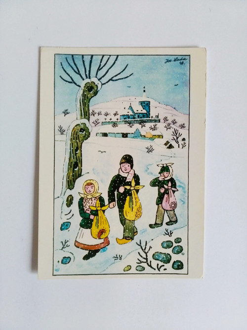 Pohlednice - Josef Lada č. 7
