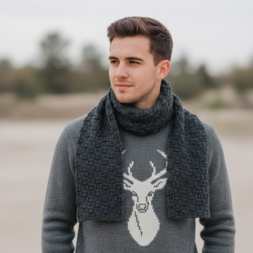 Merino šála unisex | Blízko do skal