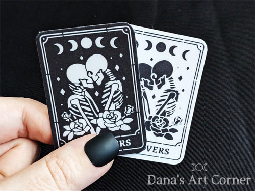 Samolepka tarot Milenci