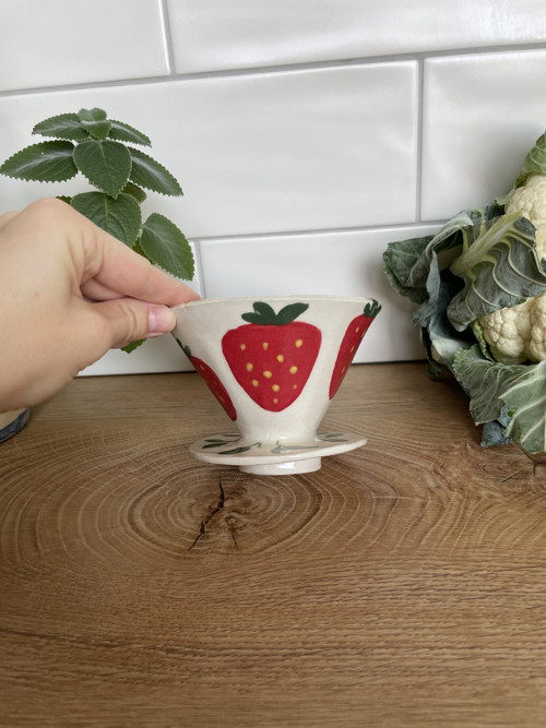 Keramický překapávač na kávu - V60 - dripper