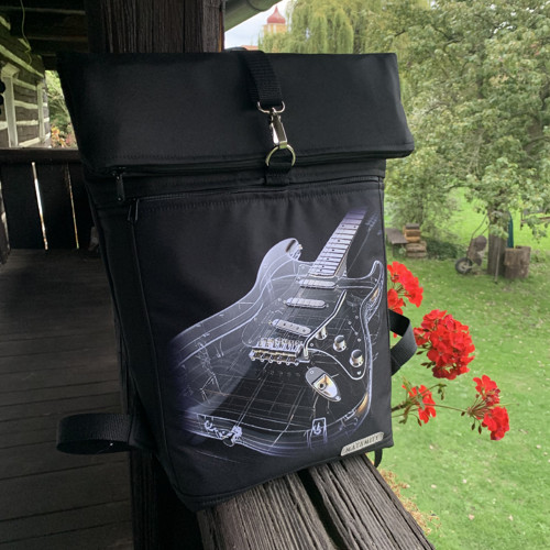 Kytara + přední kapsa na zip — foto 1