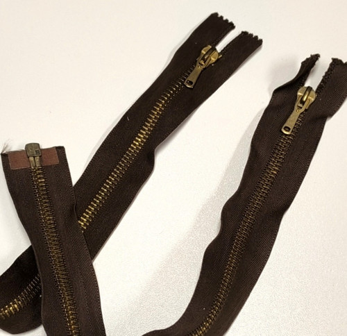 ZIP KOVOVÝ DĚLITELNÝ 35 cm