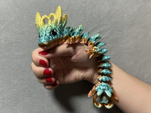 Mládě Draka Světlého Srdce - 25 cm - 3D Tisk