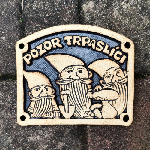 Kachlík č.85 - Pozor trpaslíci