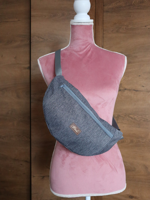Pánská ledvinka - crossbody kabelka - softshell — foto 1