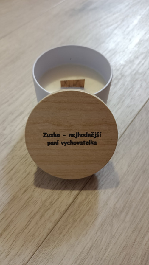 Sójová svíčka - borůvka s ostružinou — foto 1