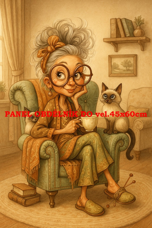 Bavlněný panel 7x10 cm