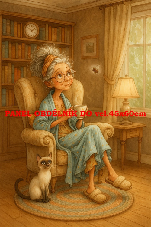 Bavlněný panel 7x10 cm — foto 1