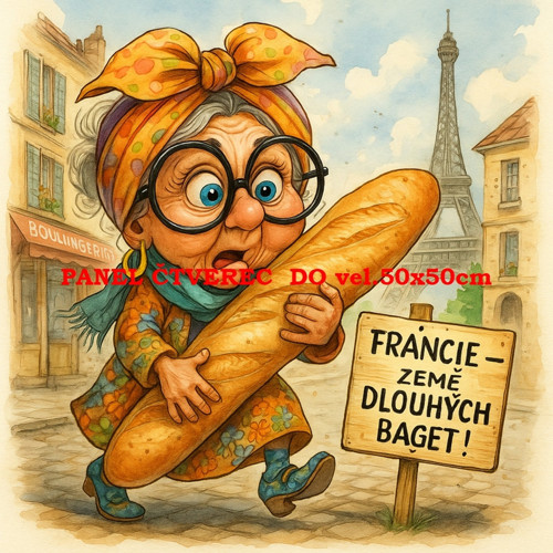 Bavlněný panel 10x10 cm — foto 1